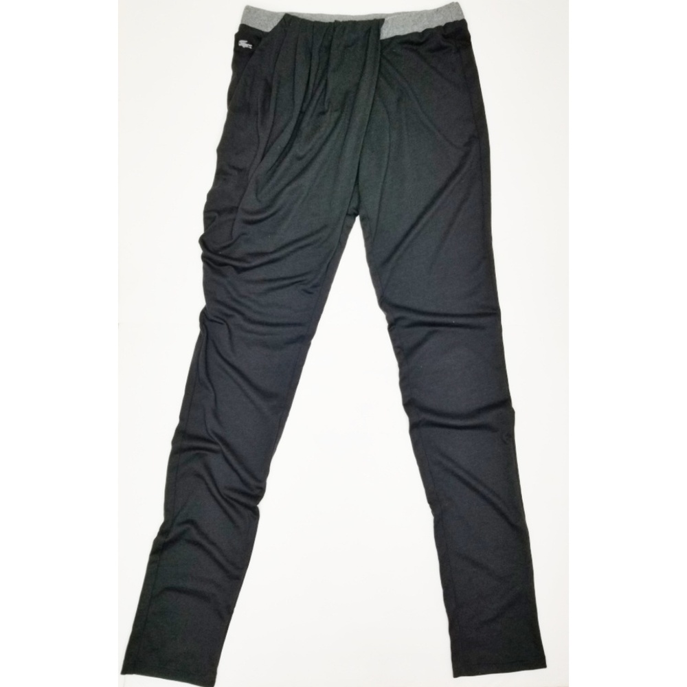 NWT Lacoste sport Merle easy MOV dry black pants
